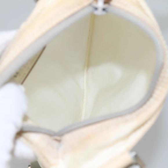 PRADA Shoulder Bag Nylon White Silver Auth hk2216 - Picture 11 of 16